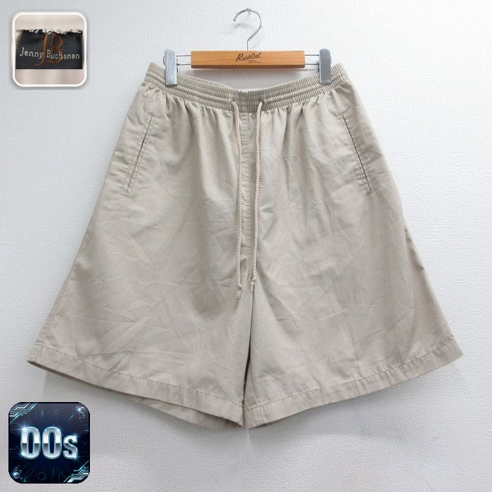 00s ショートパンツ ベージュ 実寸W34 | 古着