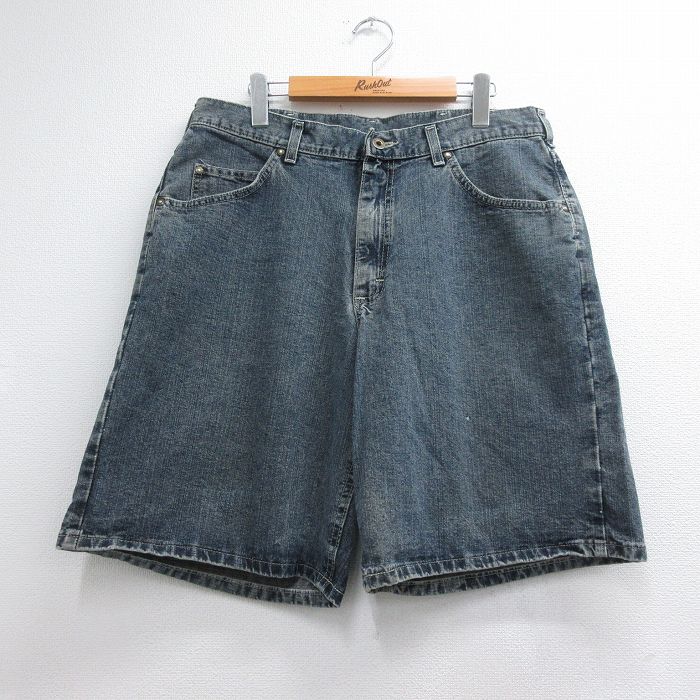 古着通販 W34☆古着 リー Lee ハーフ パンツ ショーツ メンズ コットン