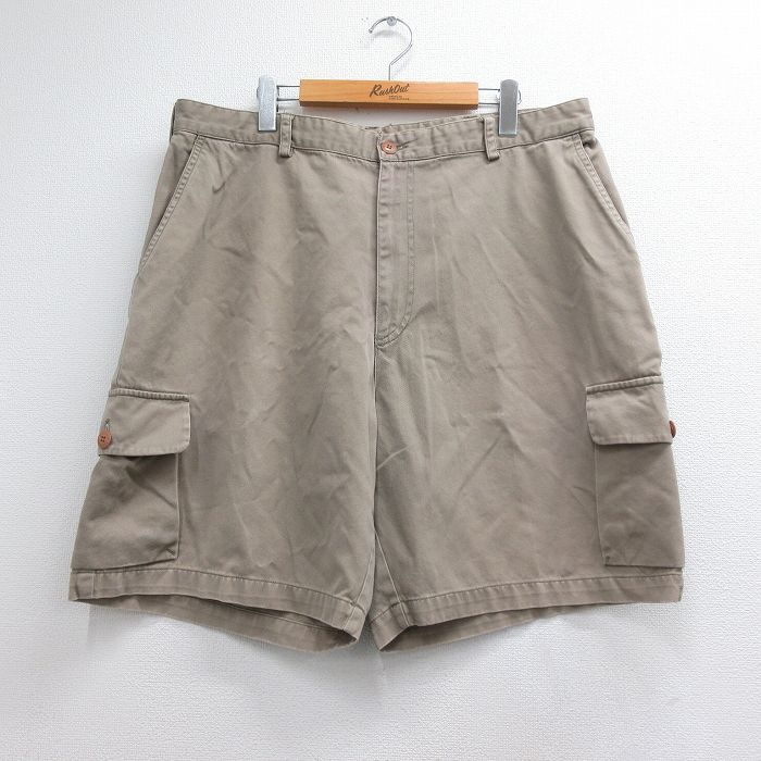 ティンバーランド ショートカーゴパンツ ベージュ 実寸W38 | 古着