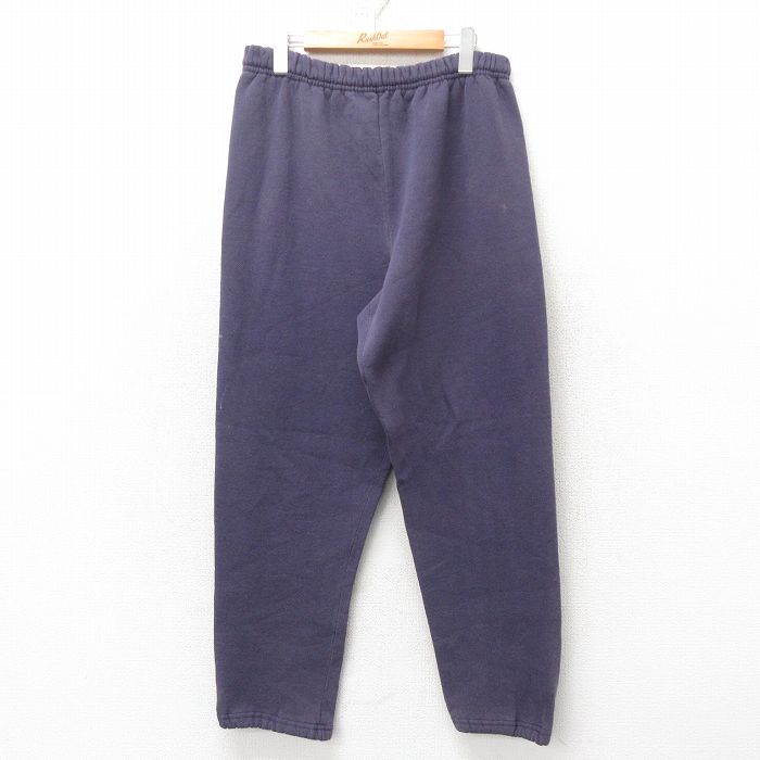 【20%OFF】W36★古着 ラッセル スウェット パンツ メンズ 90年代 90s USA製 紫 パープル 25feb21 中古 ボトムス ロング