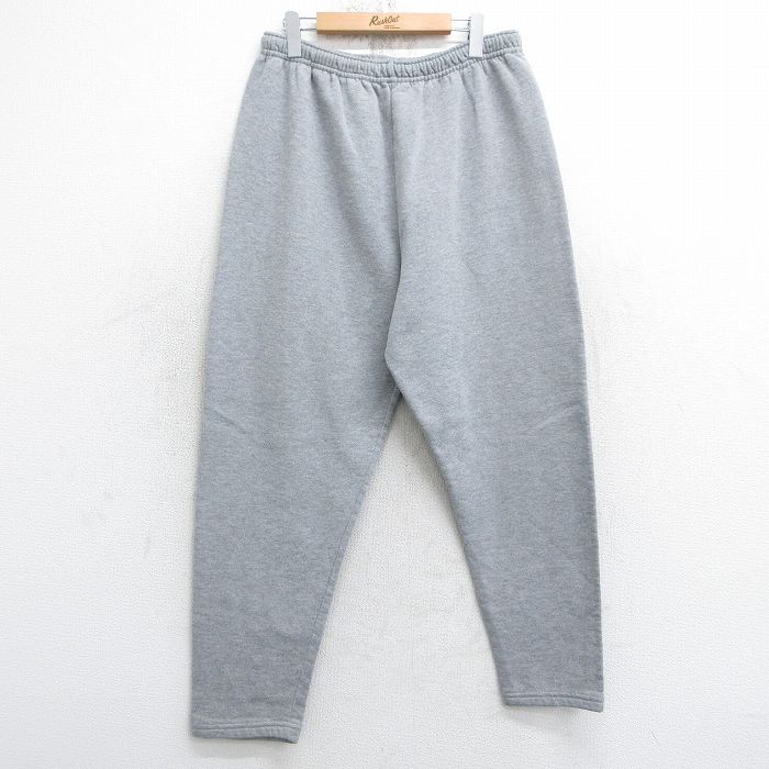 W36★古着 ジャージーズ スウェット パンツ メンズ 00年代 00s 無地 グレー 霜降り 25apr17 中古 ボトムス ロング