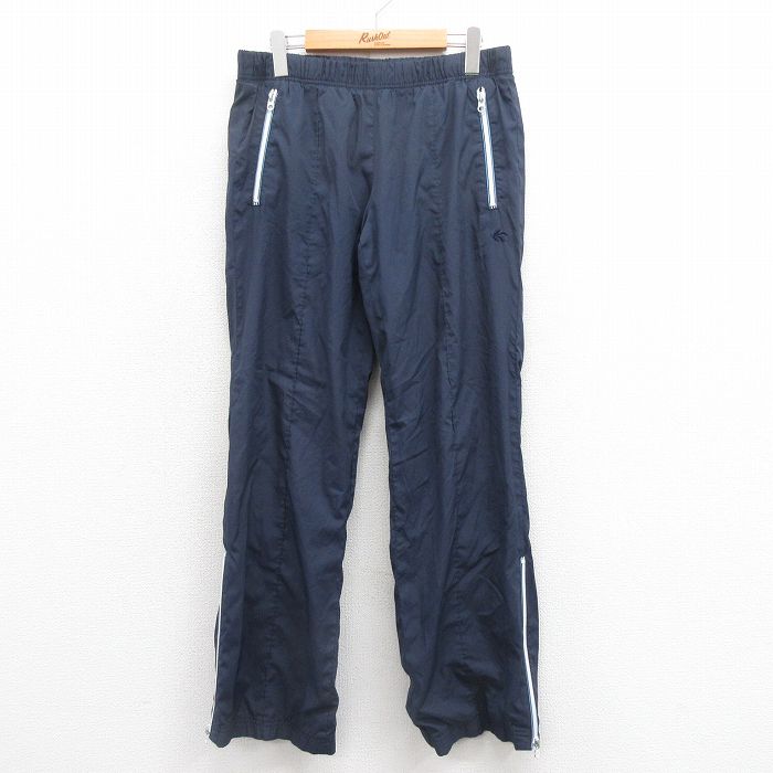 W33★古着 オールドネイビー OLD NAVY パンツ 紺 ネイビー 内側メッシュ 25aug06 中古 メンズ ボトムス ロング