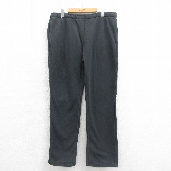 W39★古着 カーハート Carhartt スウェット パンツ メンズ 大きいサイズ 黒 ブラック 25aug06 中古 ボトムス ロング