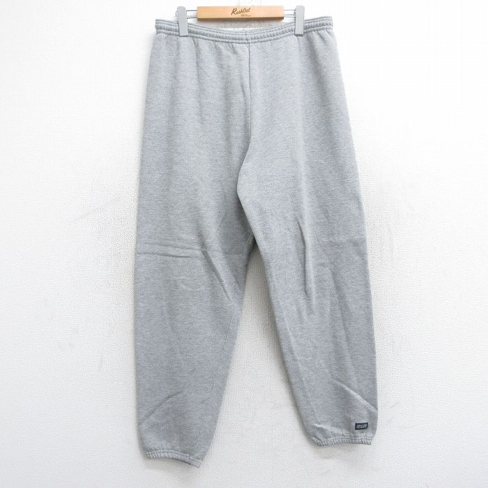 W34★古着 スウェット パンツ メンズ 90年代 90s USAオリンピック USA製 グレー 霜降り 25aug13 中古 ボトムス ロング