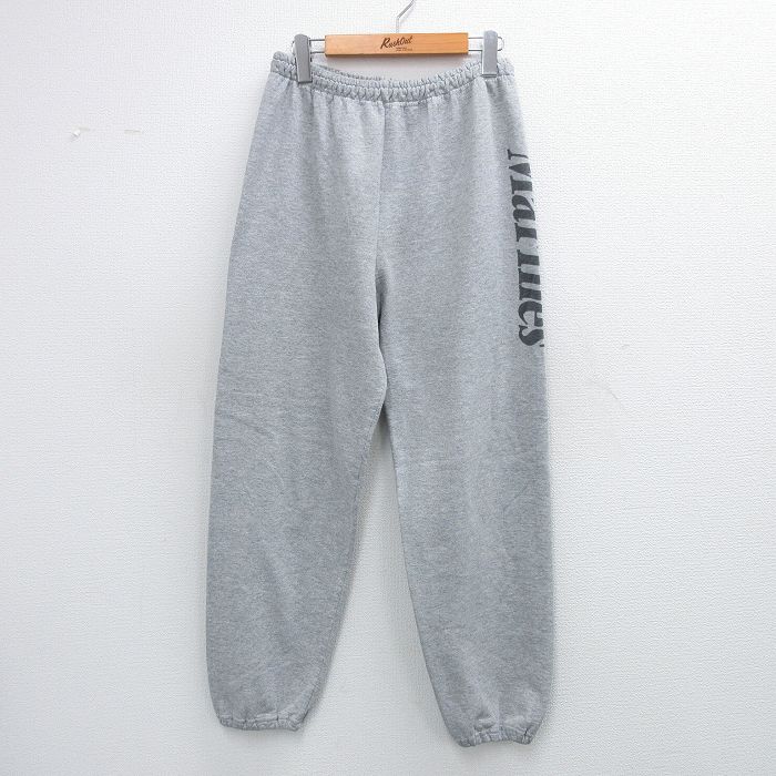 W29★古着 ロスコ スウェット パンツ メンズ マリーンズ グレー 25sep04 中古 ボトムス ロング
