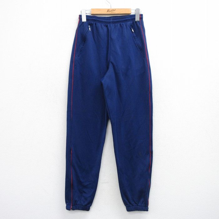 【20%OFF】W28★古着 エルエルビーン LLBEAN ジャージ トラック パンツ メンズ 80年代 80s USA製 紺 ネイビー 【spe】 25oct29 中古 ボトムス ロング