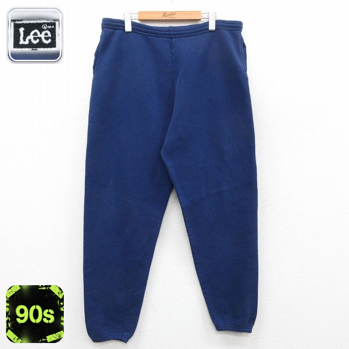 リー 90s スウェットパンツ ネイビー W38 | 古着