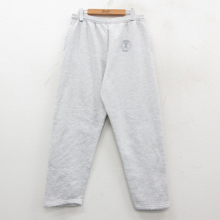 W34★古着 ジャージーズ スウェット パンツ メンズ 90年代 90s ミリタリー USAF USA製 薄グレー 霜降り【spe】 26feb14