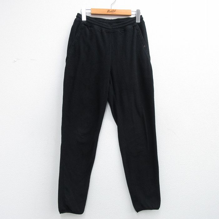 W30★古着 パタゴニア patagonia フリース パンツ メンズ 黒【spe】 26feb24