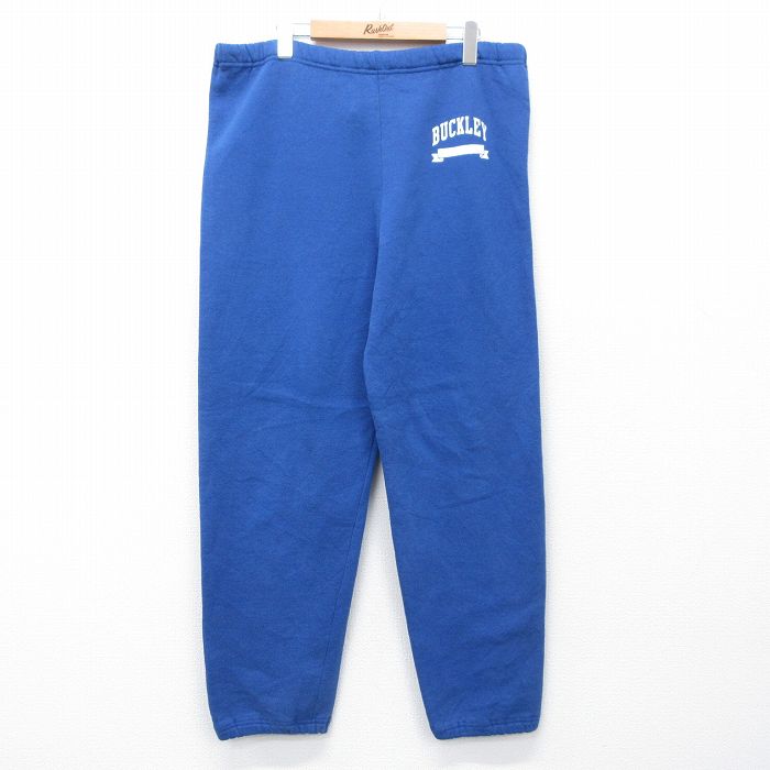 ラッセル 90s スウェットパンツ BUCKLEY ブルー W38 | 古着