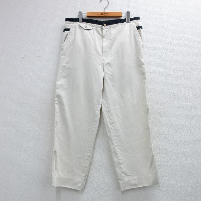 ピエールカルダン 90s イージーパンツ ホワイト W33 | 古着