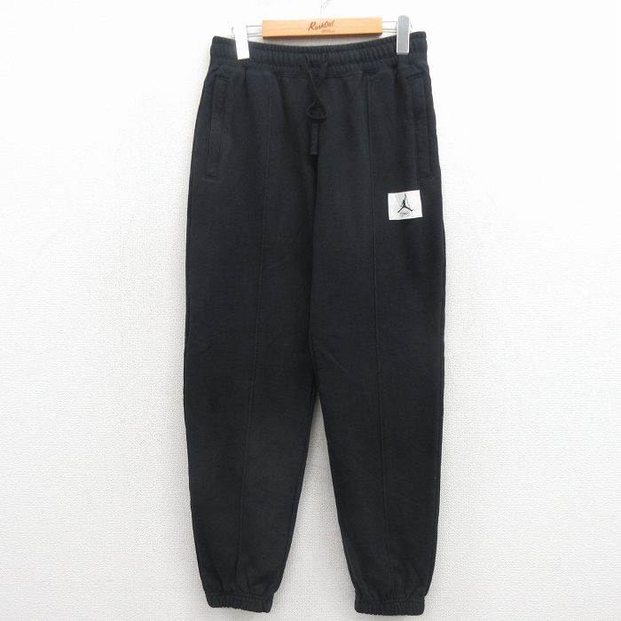 実寸W30 スウェットパンツ マイケルジョーダン ブラック | 古着