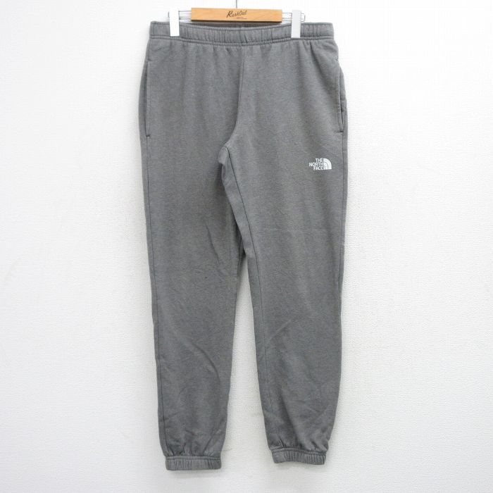 ノースフェイス スウェットパンツ グレー W32 | 古着
