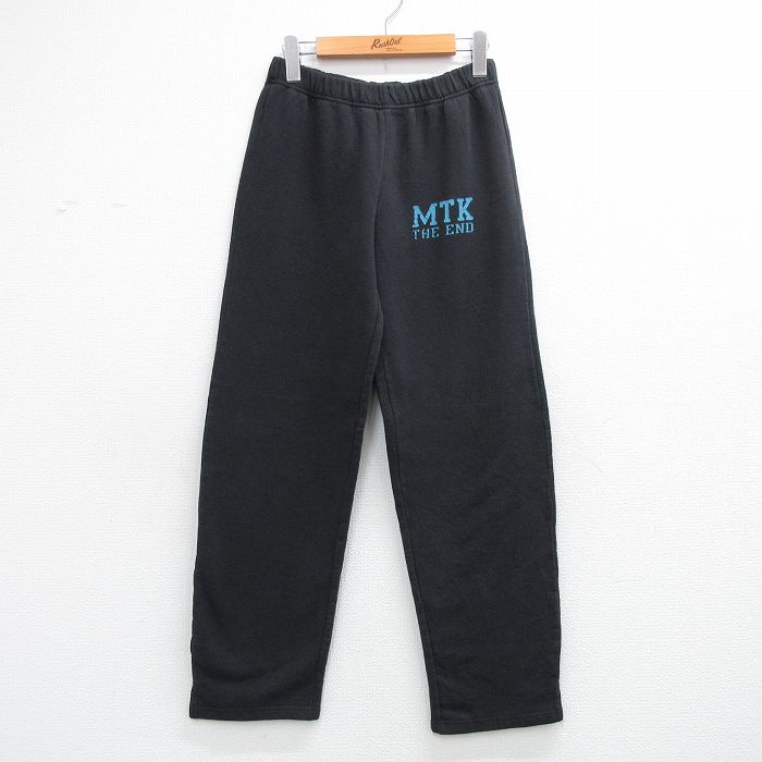 W28★古着 スウェット パンツ メンズ 90年代 90s MTK USA製 黒 26apr14