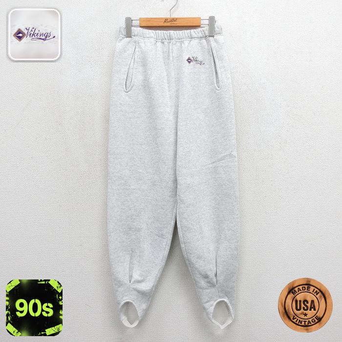 90s スウェットパンツ バイキング グレー メンズW32相当 | 古着