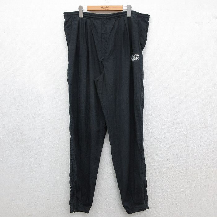 ナイキ ナイロンスウェットパンツ PRIDE ブラック 実寸W42 | 古着