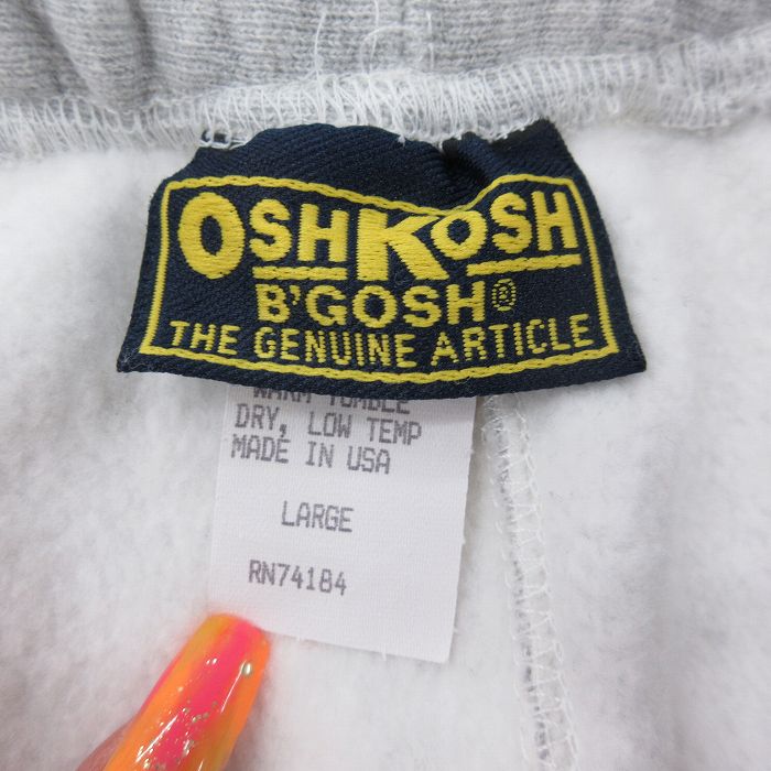 古着通販 W33☆古着 オシュコシュ スウェット パンツ メンズ 90年代