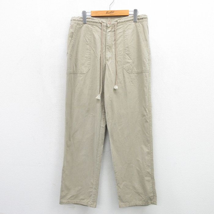 ベイカー 00s スウェットパンツ ベージュ 実寸W34 | 古着