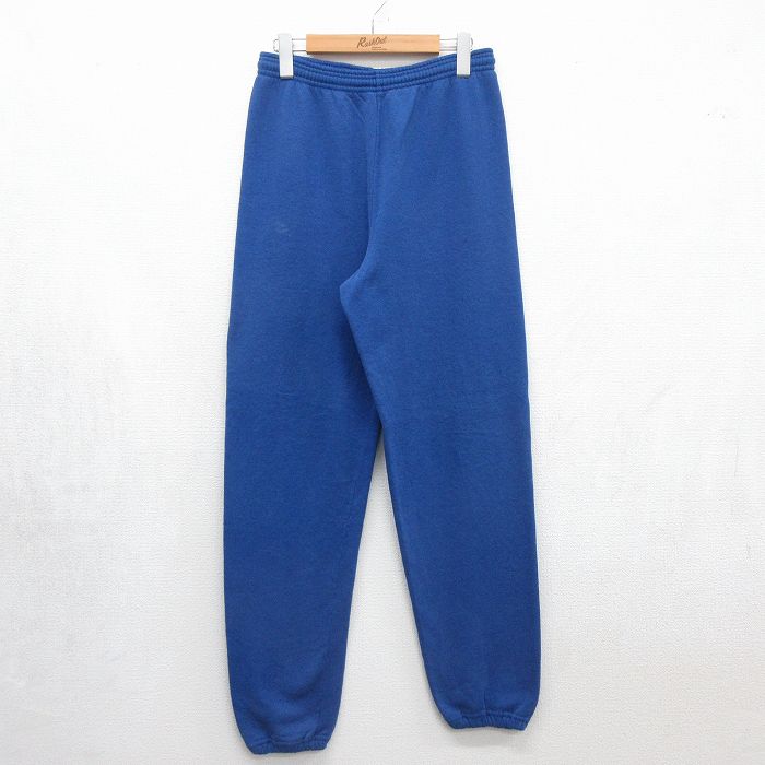 ジャージーズ 90s スウェットパンツ ブルー 実寸W34 | 古着