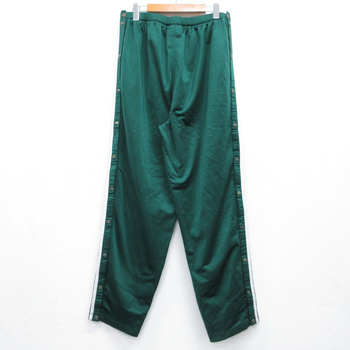 90s  アディダス　トラックパンツ　トレフォイル　緑　ジャージ 古着通販 W30☆古着 アディダス adidas パンツ メンズ 90年代 90s