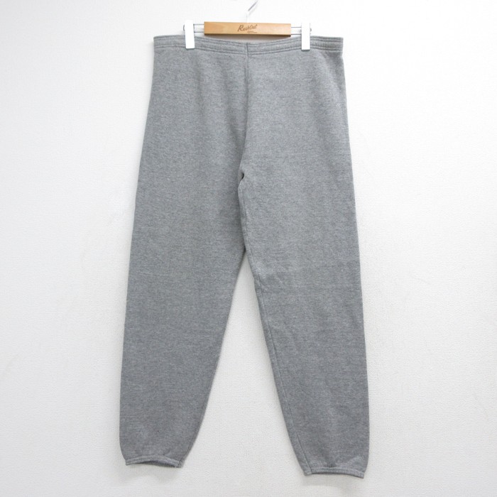 JERZEES パンツ メンズ 90s USA製 グレー 霜降り 実寸W34 | 古着