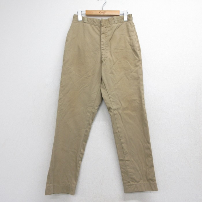 実寸W30 パンツ ベージュ | 古着
