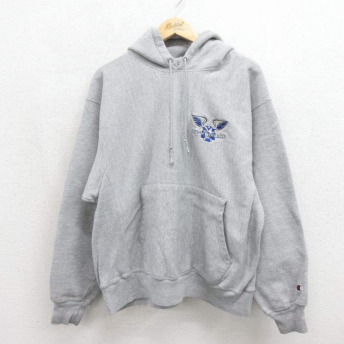 古着通販 XL☆古着 長袖 チャンピオン Champion リバースウィーブ