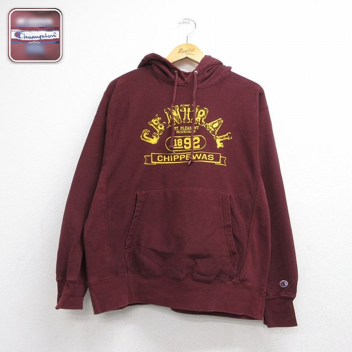 古着通販 L☆古着 長袖 チャンピオン Champion リバースウィーブ