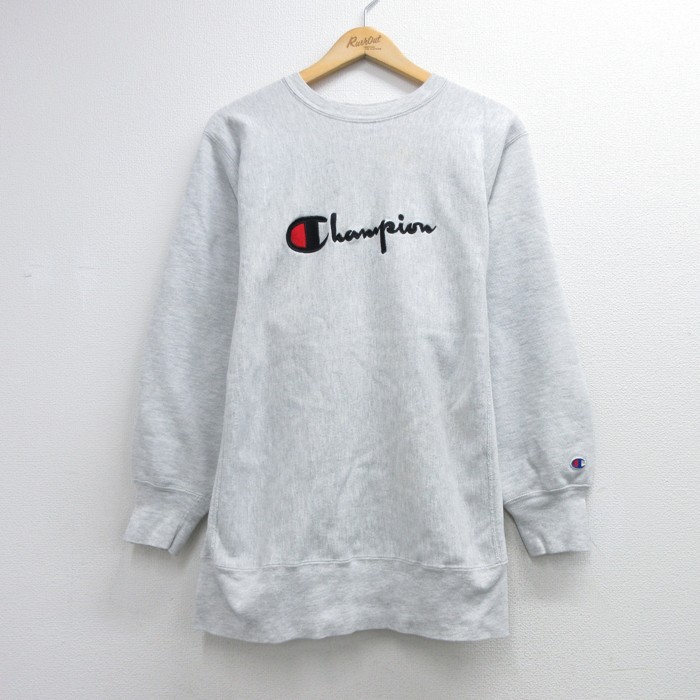 90s Champion リバースウィーブ 古着 チャンピオン ヴィンテージ 古着通販 L☆古着 チャンピオン Champion 長袖 チャンピオンリバース