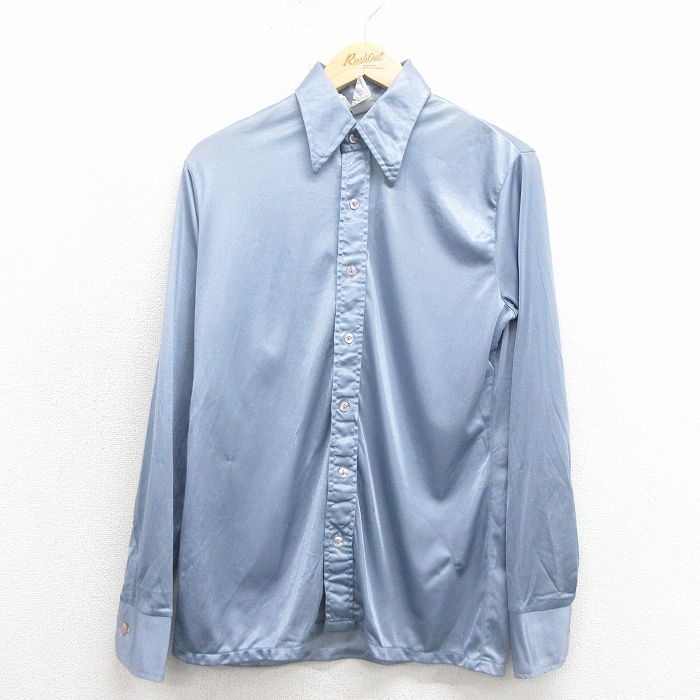 ケニントン 70s 長袖シャツ グレー M | 古着
