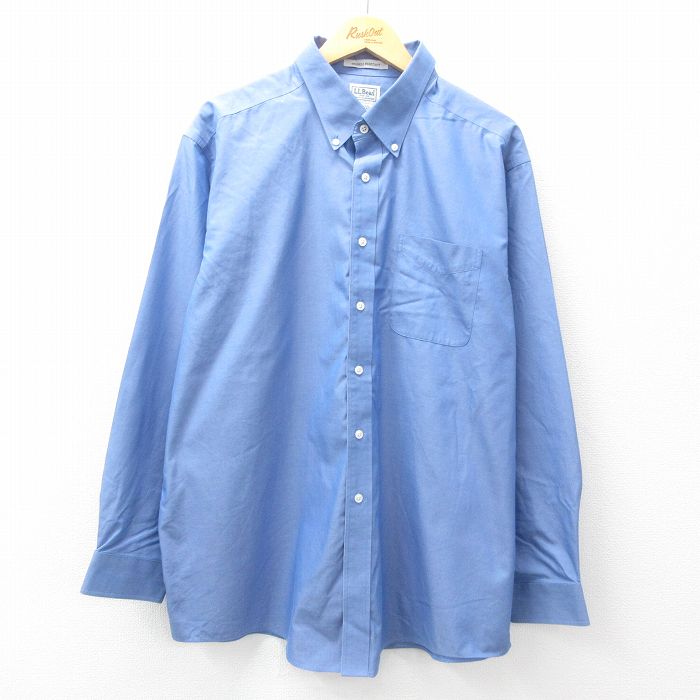 エルエルビーン 00s 長袖シャツ ネイビー XL | 古着