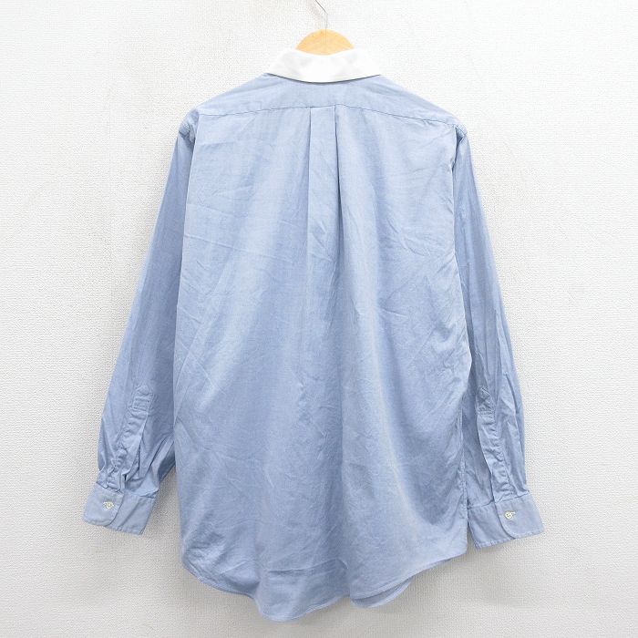 古着通販 XL☆古着 ブルックスブラザーズ 長袖 ブランド シャツ メンズ