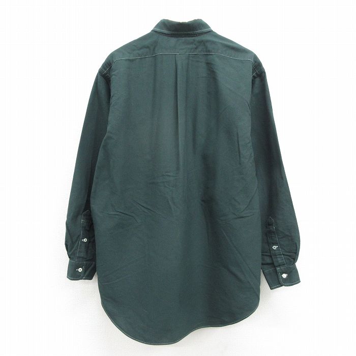 古着通販 XL☆古着 ラルフローレン 長袖 ブランド シャツ メンズ 90