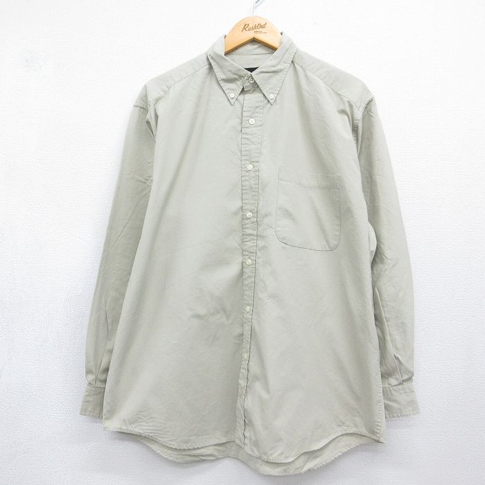 エディーバウアー 00s 長袖シャツ ベージュ メンズXL相当 | 古着