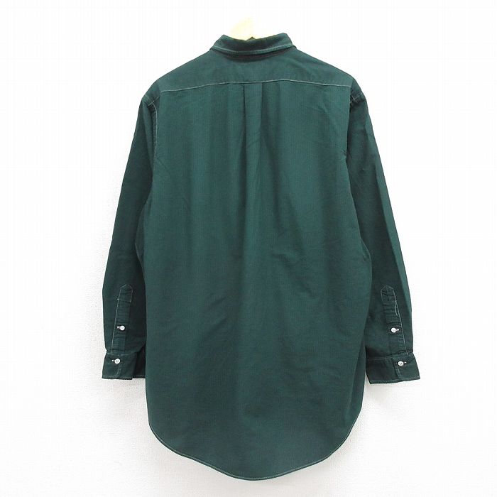 古着通販 XL☆古着 ラルフローレン 長袖 ブランド シャツ メンズ 90
