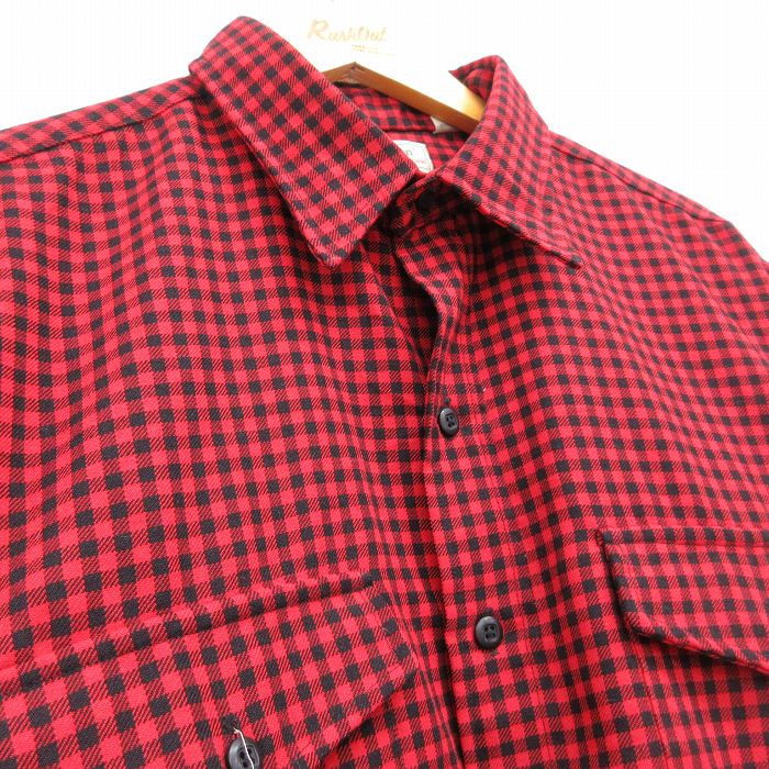 古着通販 XL☆古着 エルエルビーン 長袖 ブランド シャツ メンズ 90