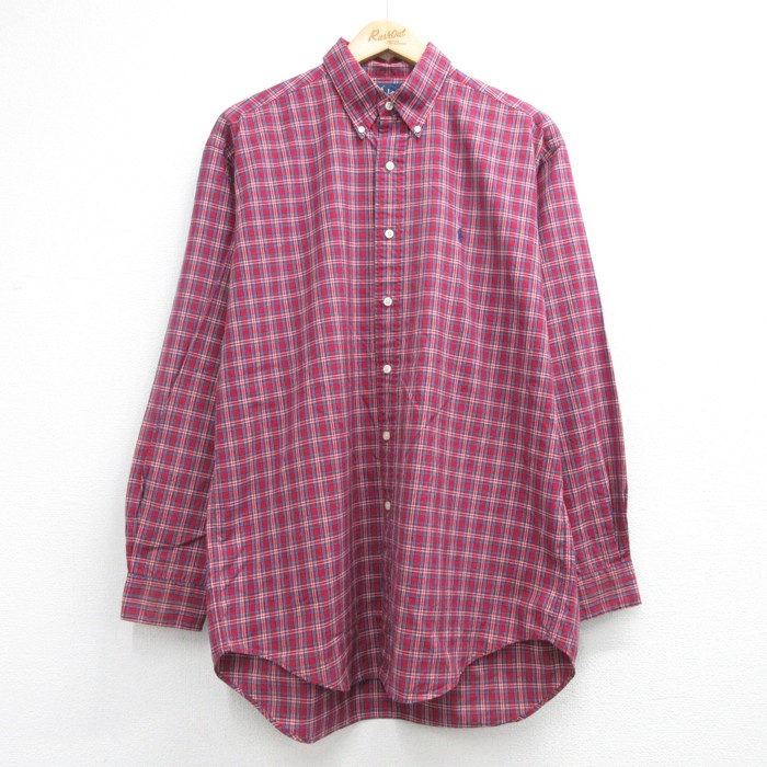 古着通販 XL☆古着 ラルフローレン Ralph Lauren 長袖 ブランド シャツ
