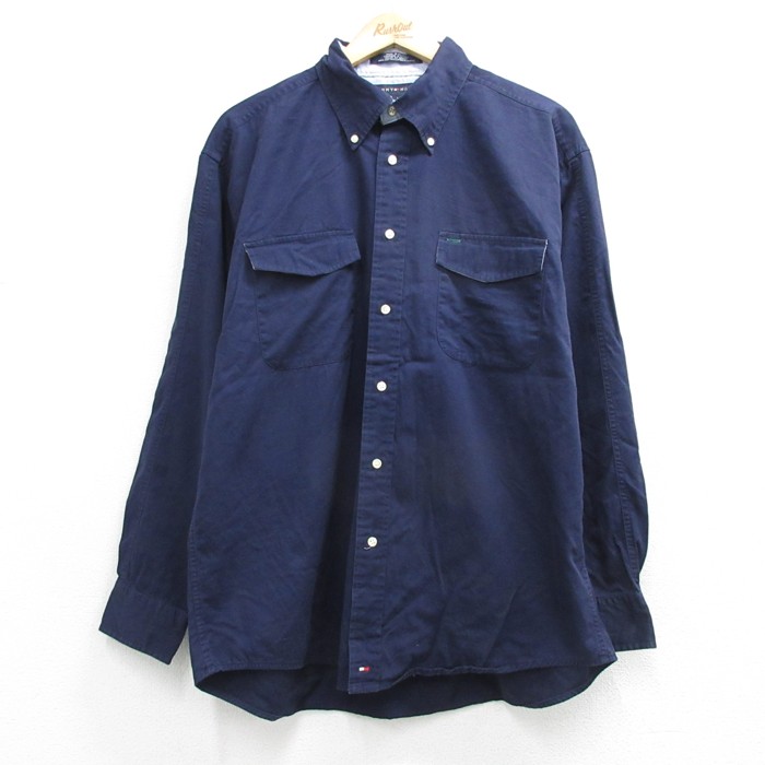 古着通販 L☆古着 トミーヒルフィガー TOMMY HILFIGER 長袖 ブランド