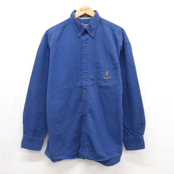 古着通販 XL☆古着 ラルフローレン チャップス CHAPS RL 長袖 ブランド