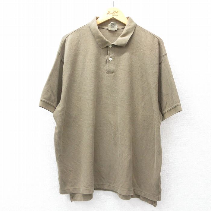 エルエルビーン 00s 半袖ポロシャツ ベージュ XL | 古着