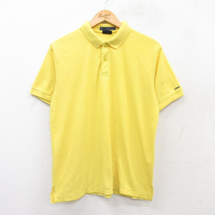 リーバイス 90s 半袖ポロシャツ イエロー L | 古着