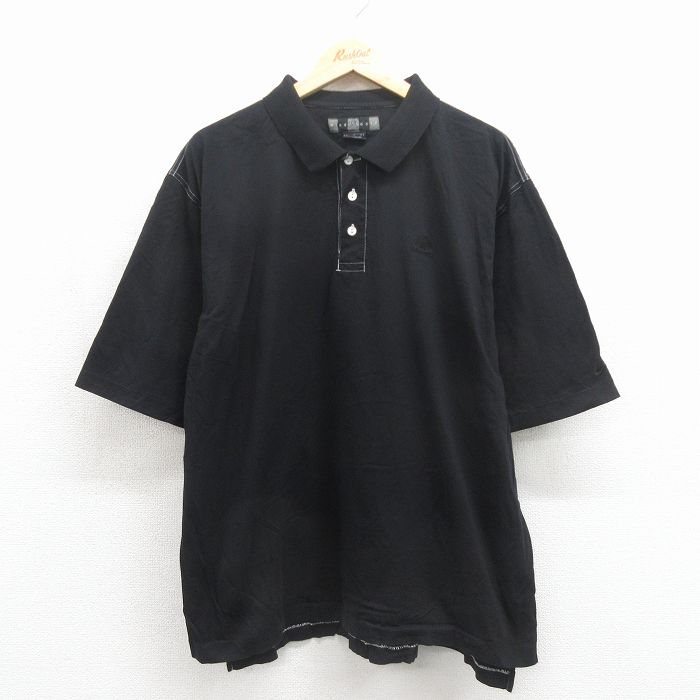 ナイキ 半袖ポロシャツ Princeville ブラック XL | 古着
