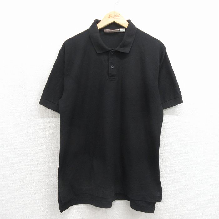 リーバイス 90s 半袖ポロシャツ ブラック メンズXL相当 | 古着
