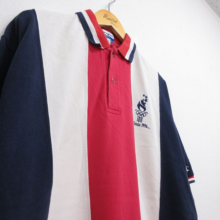 古着通販 XL☆古着 チャンピオン champion 半袖 ブランド ポロ シャツ