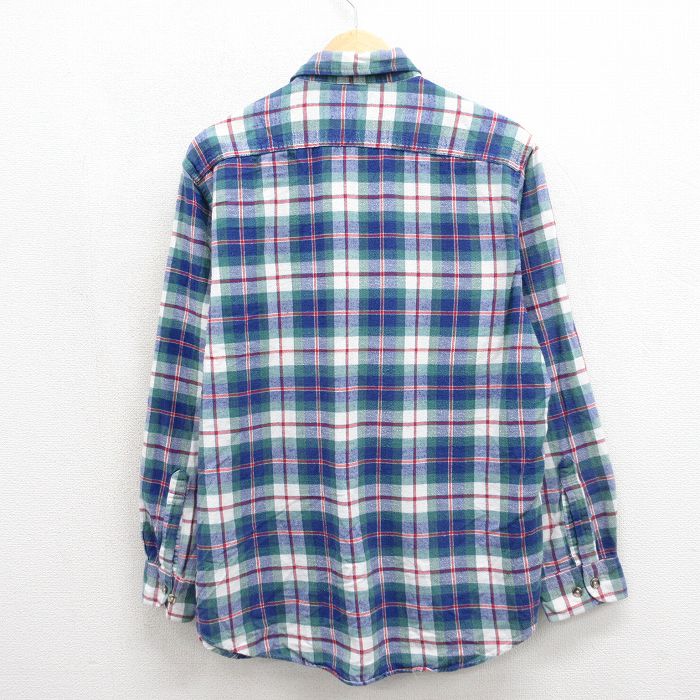 古着通販 L☆古着 セントジョンズベイ 長袖 フランネル シャツ メンズ