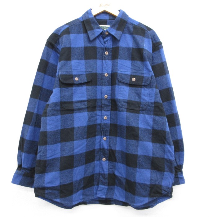 FIELD&STREAM 長袖シャツ バッファローチェック メンズXL相当 | 古着