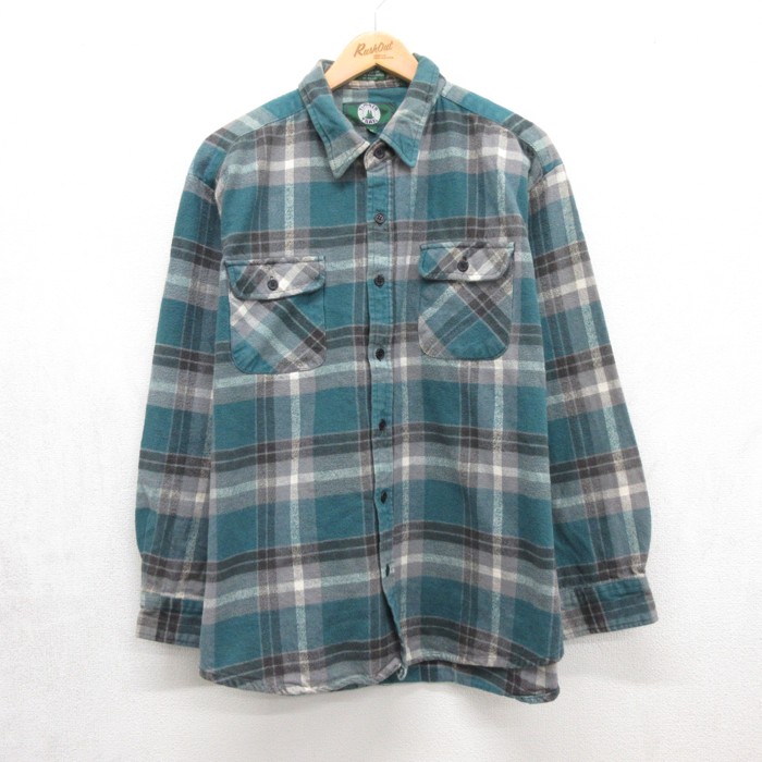 古着通販 XL☆古着 TIMBER TRAIL 長袖 シャツ メンズ 00年代 00s