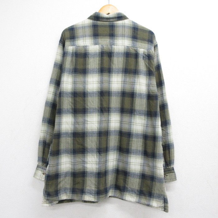 古着通販 XL☆古着 DAVID TAYLOR 長袖 シャツ メンズ 90年代 90s