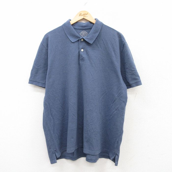 セントジョンズベイ 半袖ポロシャツ ネイビー XL | 古着