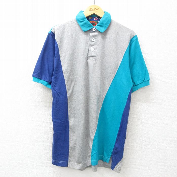 ボストントレーダース 00s 半袖ポロシャツ グレー L | 古着